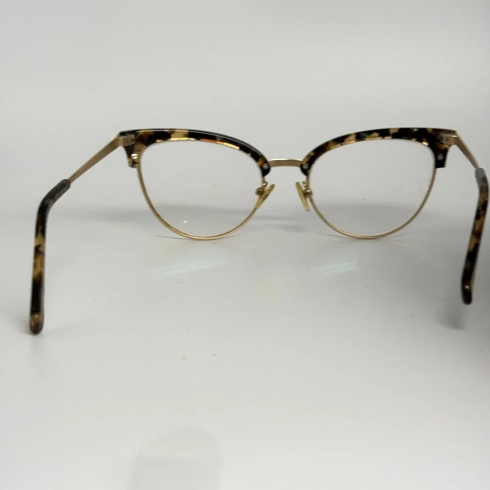 BonLook Moon Gold Flake Cat Eye Eyeglasses Frames 52/18/140‎ Tortoise Gold